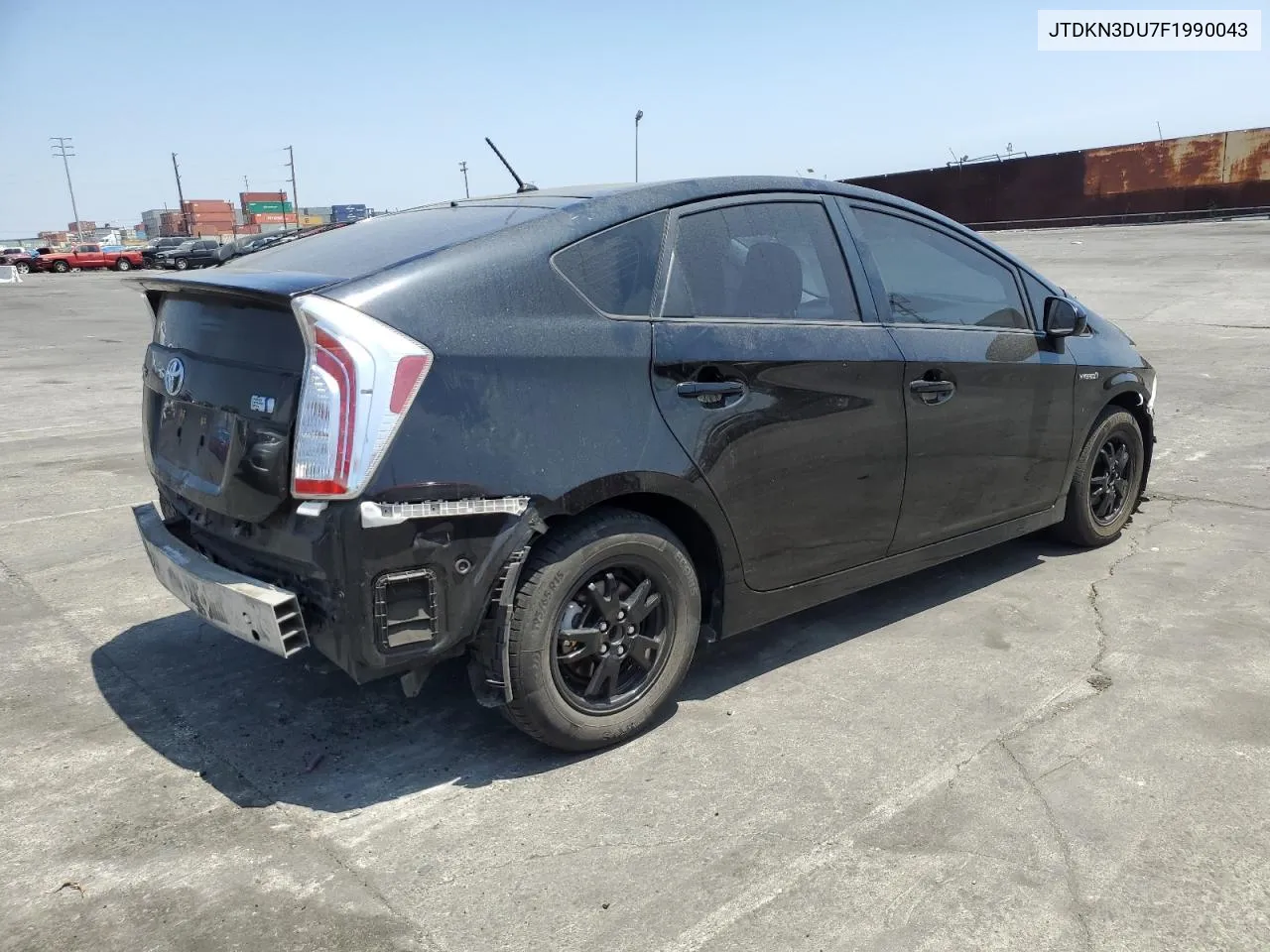 2015 Toyota Prius VIN: JTDKN3DU7F1990043 Lot: 58437174