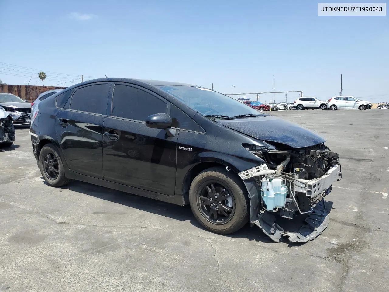 2015 Toyota Prius VIN: JTDKN3DU7F1990043 Lot: 58437174