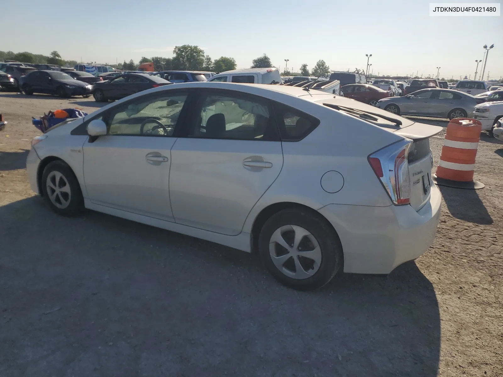 2015 Toyota Prius VIN: JTDKN3DU4F0421480 Lot: 58820114