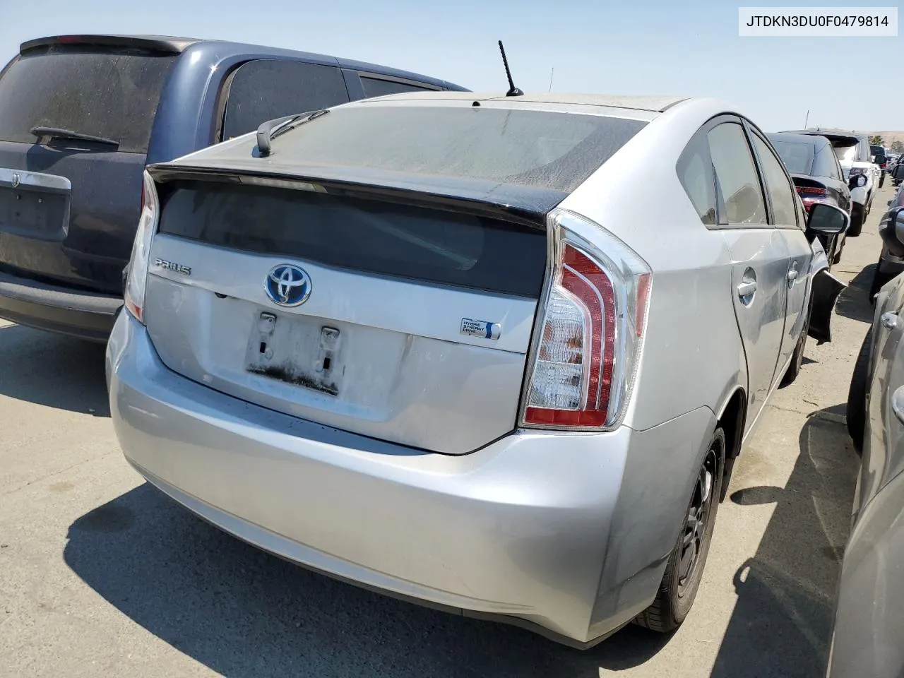 JTDKN3DU0F0479814 2015 Toyota Prius