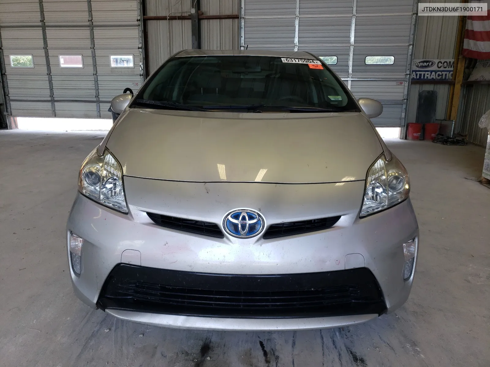 2015 Toyota Prius VIN: JTDKN3DU6F1900171 Lot: 63175904