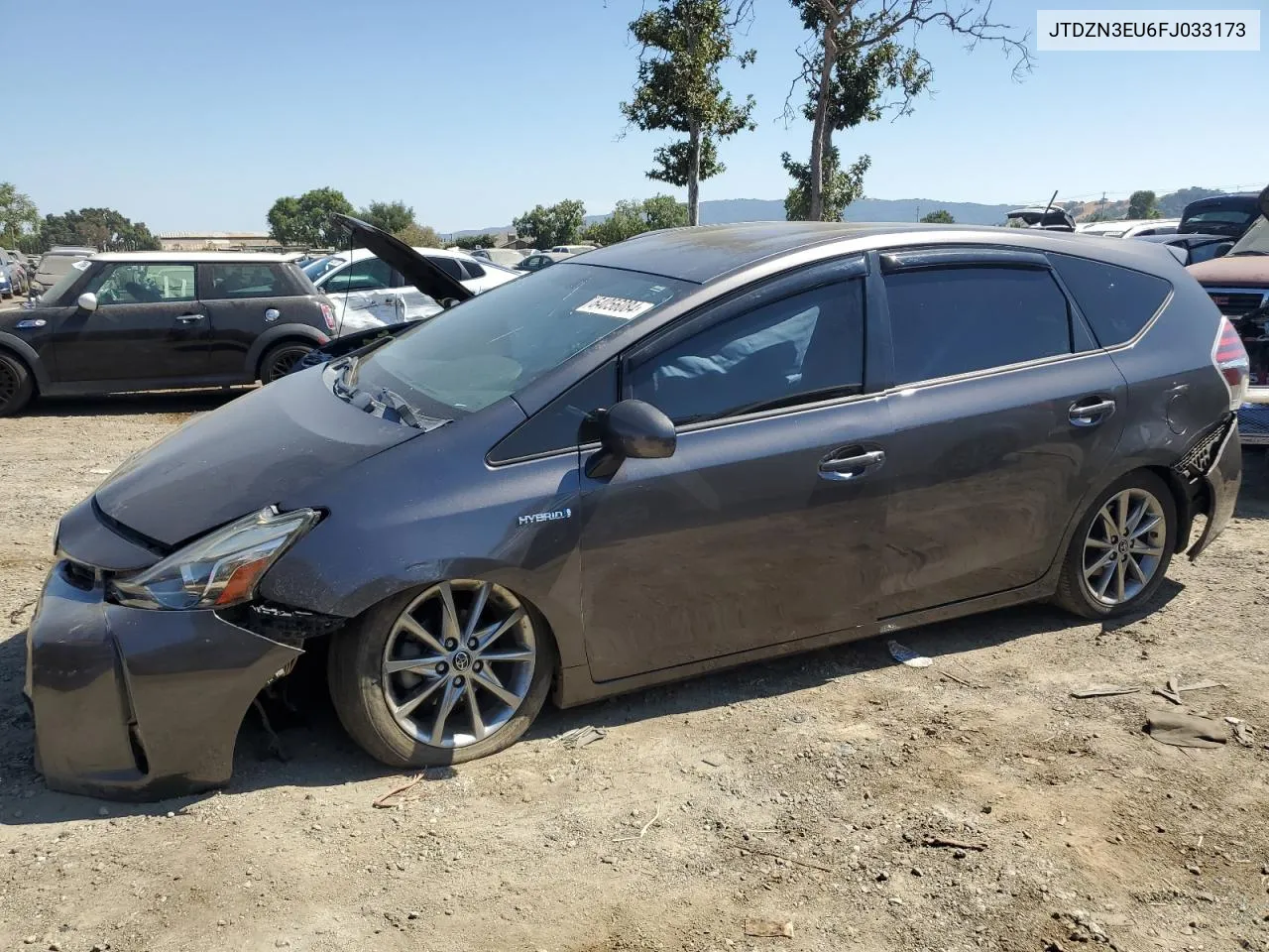 2015 Toyota Prius V VIN: JTDZN3EU6FJ033173 Lot: 64056084