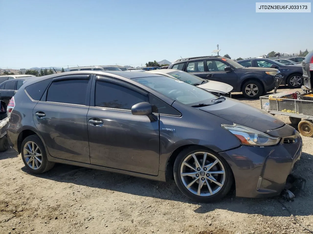 2015 Toyota Prius V VIN: JTDZN3EU6FJ033173 Lot: 64056084