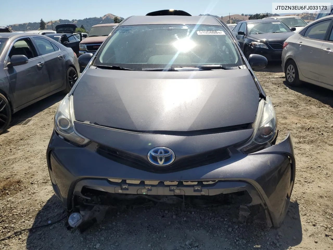 2015 Toyota Prius V VIN: JTDZN3EU6FJ033173 Lot: 64056084