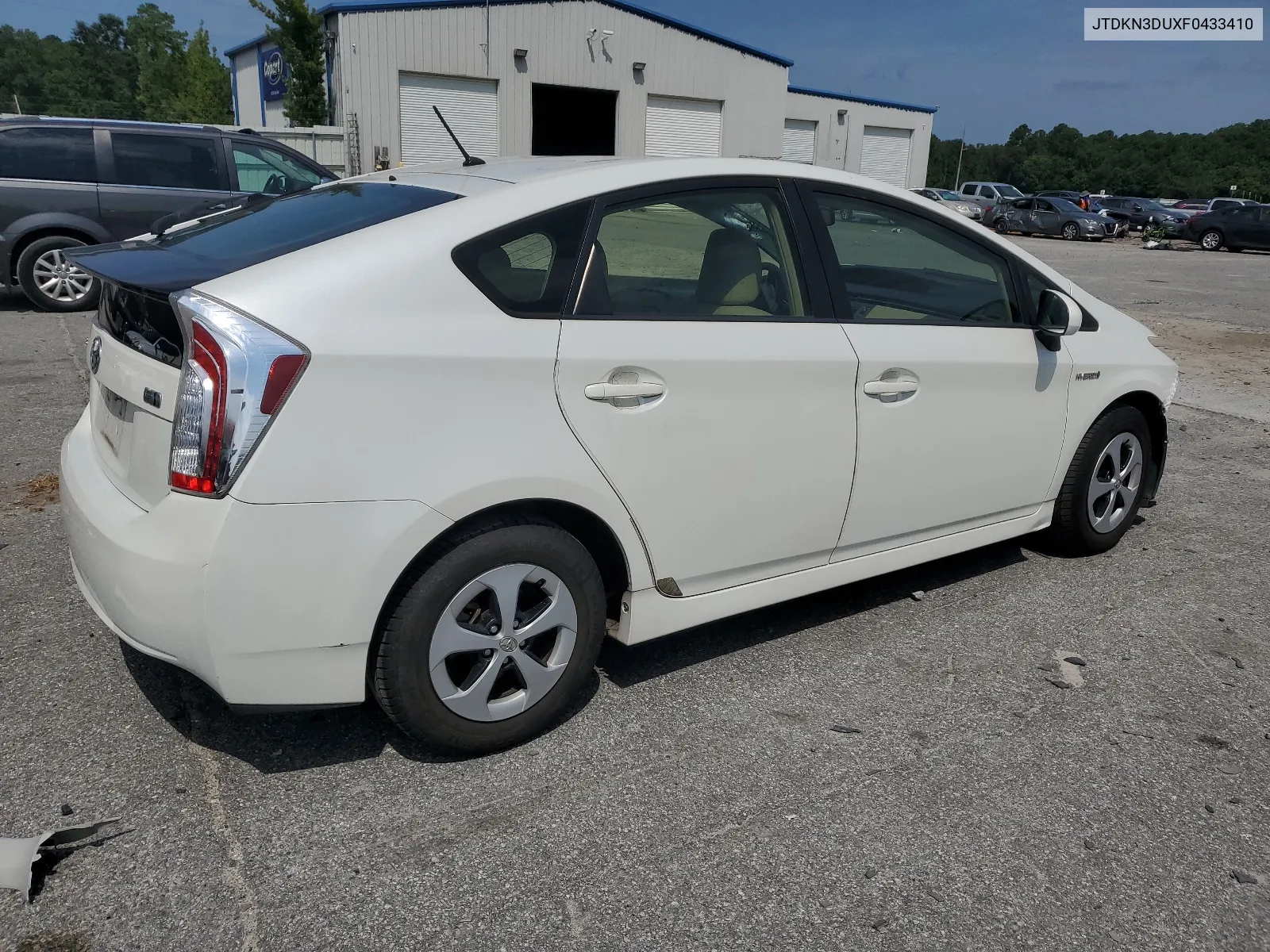 2015 Toyota Prius VIN: JTDKN3DUXF0433410 Lot: 64194934