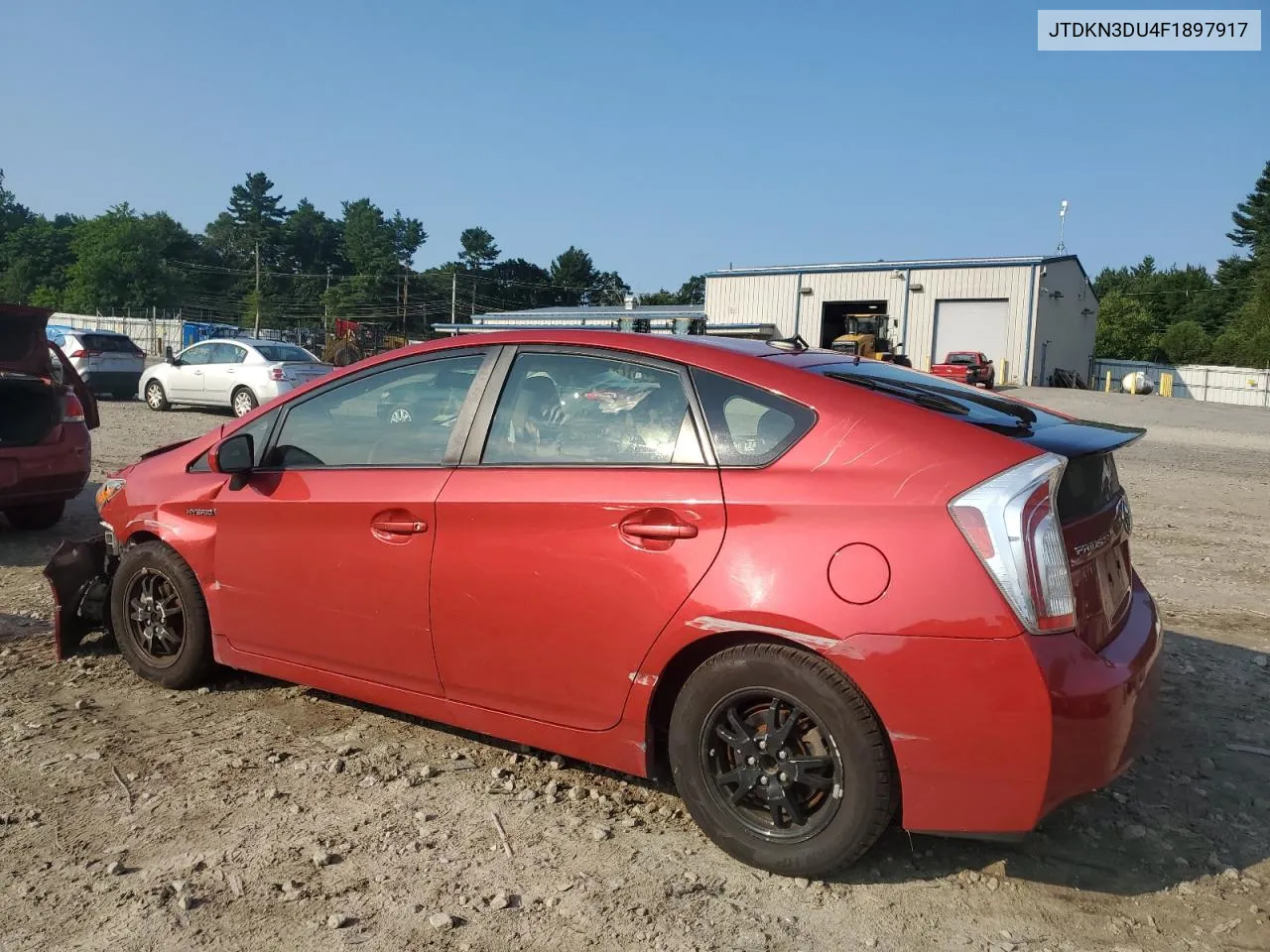 JTDKN3DU4F1897917 2015 Toyota Prius