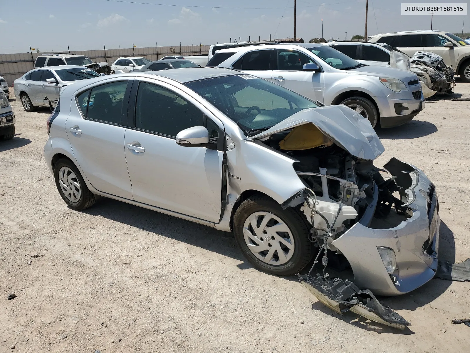 JTDKDTB38F1581515 2015 Toyota Prius C