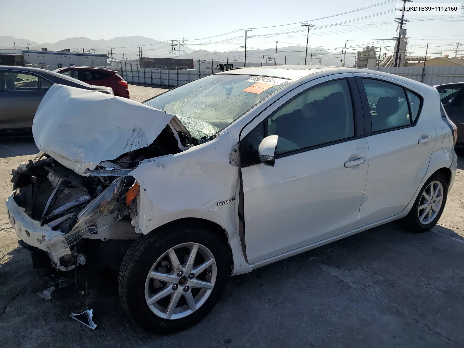 JTDKDTB39F1112160 2015 Toyota Prius C