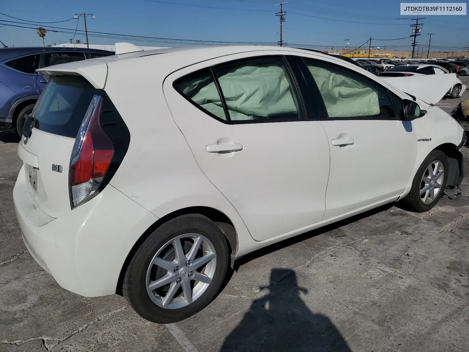 JTDKDTB39F1112160 2015 Toyota Prius C