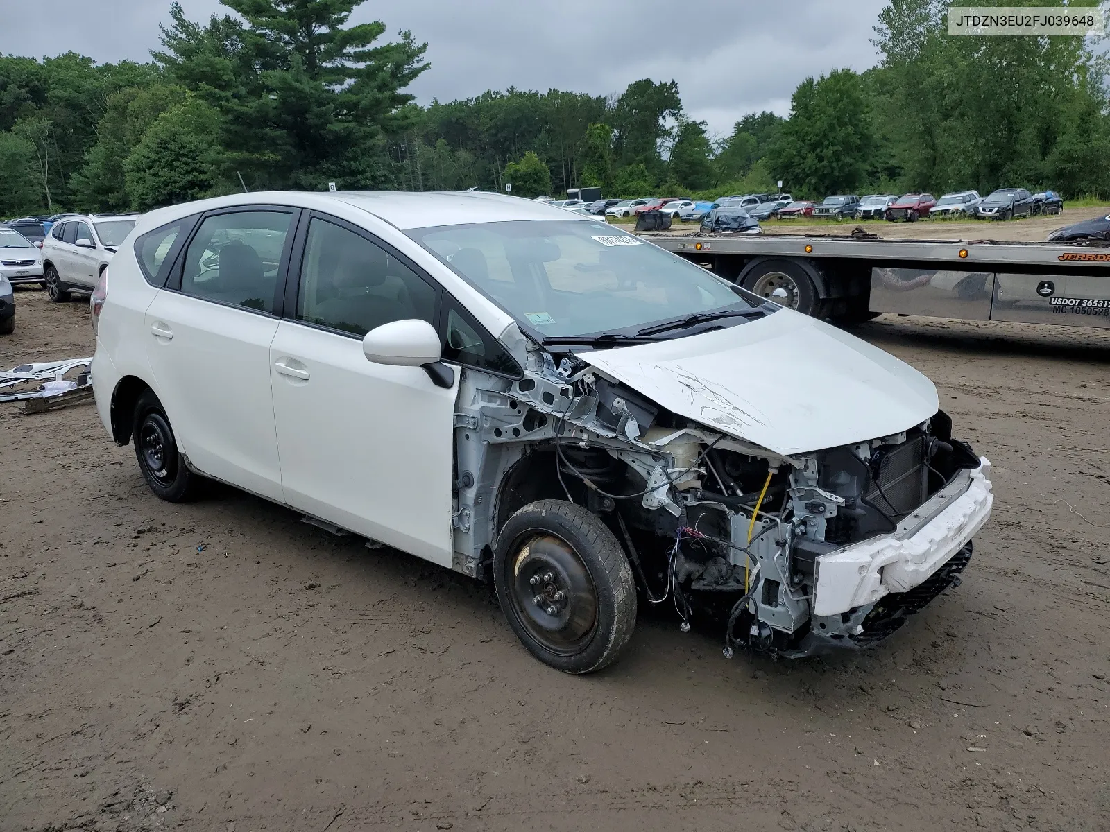 2015 Toyota Prius V VIN: JTDZN3EU2FJ039648 Lot: 66174274