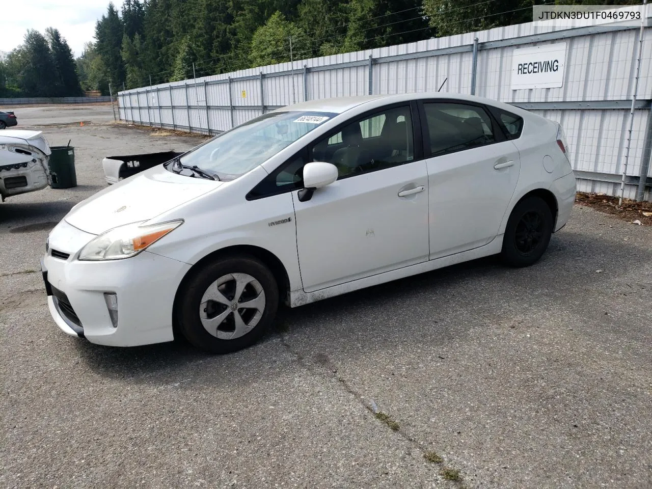 2015 Toyota Prius VIN: JTDKN3DU1F0469793 Lot: 66248144