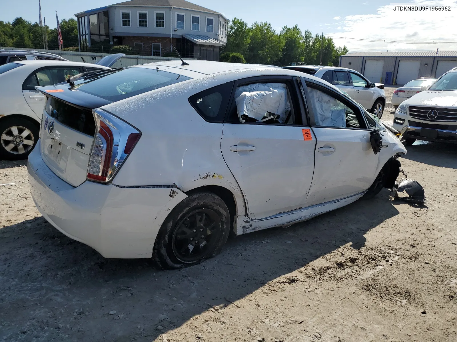 2015 Toyota Prius VIN: JTDKN3DU9F1956962 Lot: 66283674