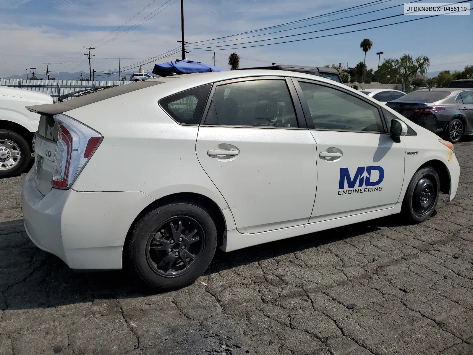 2015 Toyota Prius VIN: JTDKN3DUXF0456119 Lot: 66396514