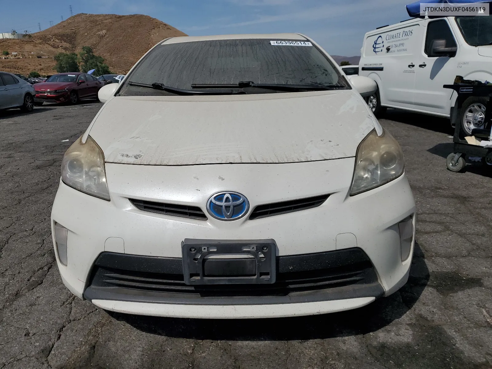 2015 Toyota Prius VIN: JTDKN3DUXF0456119 Lot: 66396514