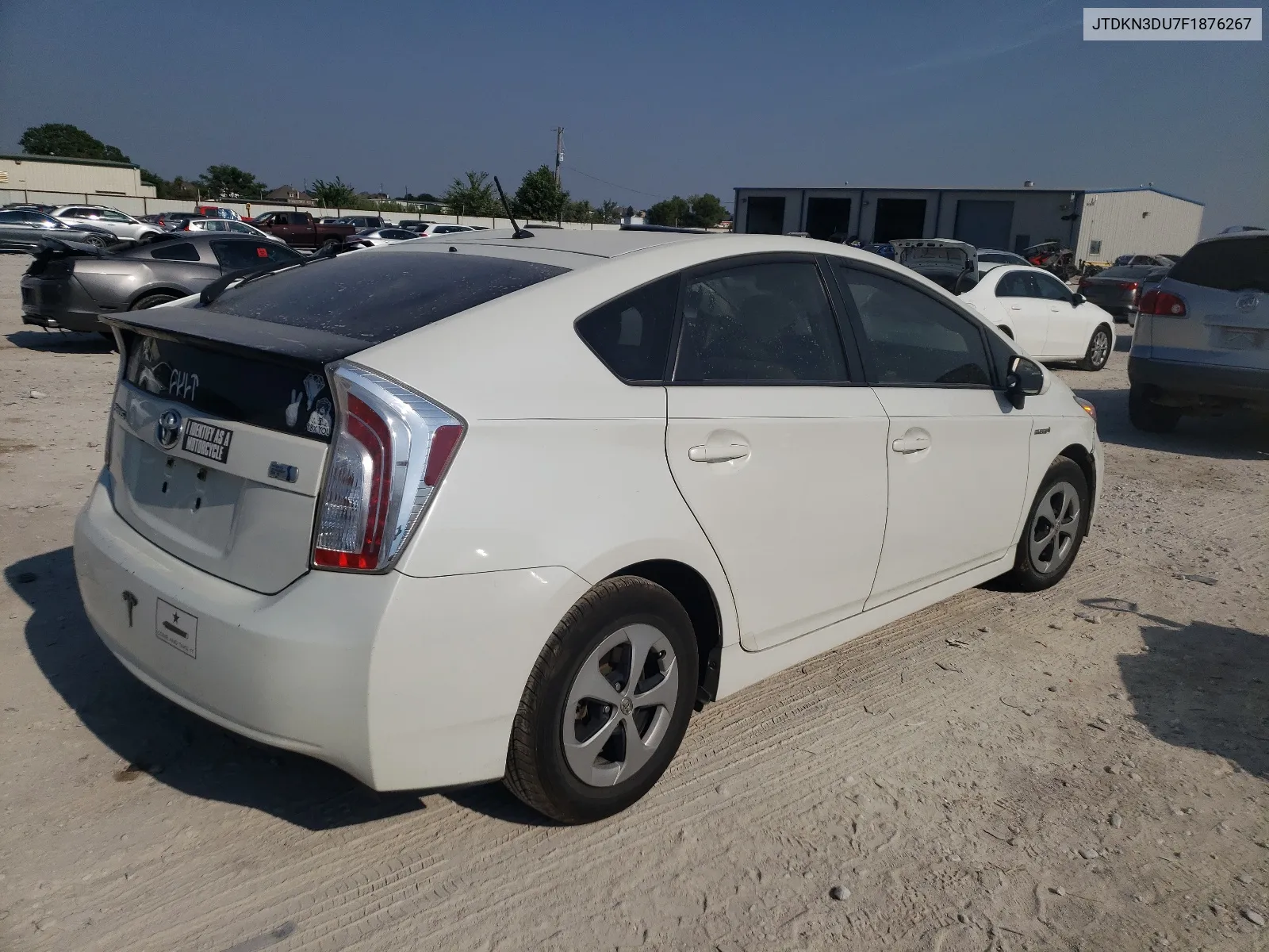 2015 Toyota Prius VIN: JTDKN3DU7F1876267 Lot: 66533904