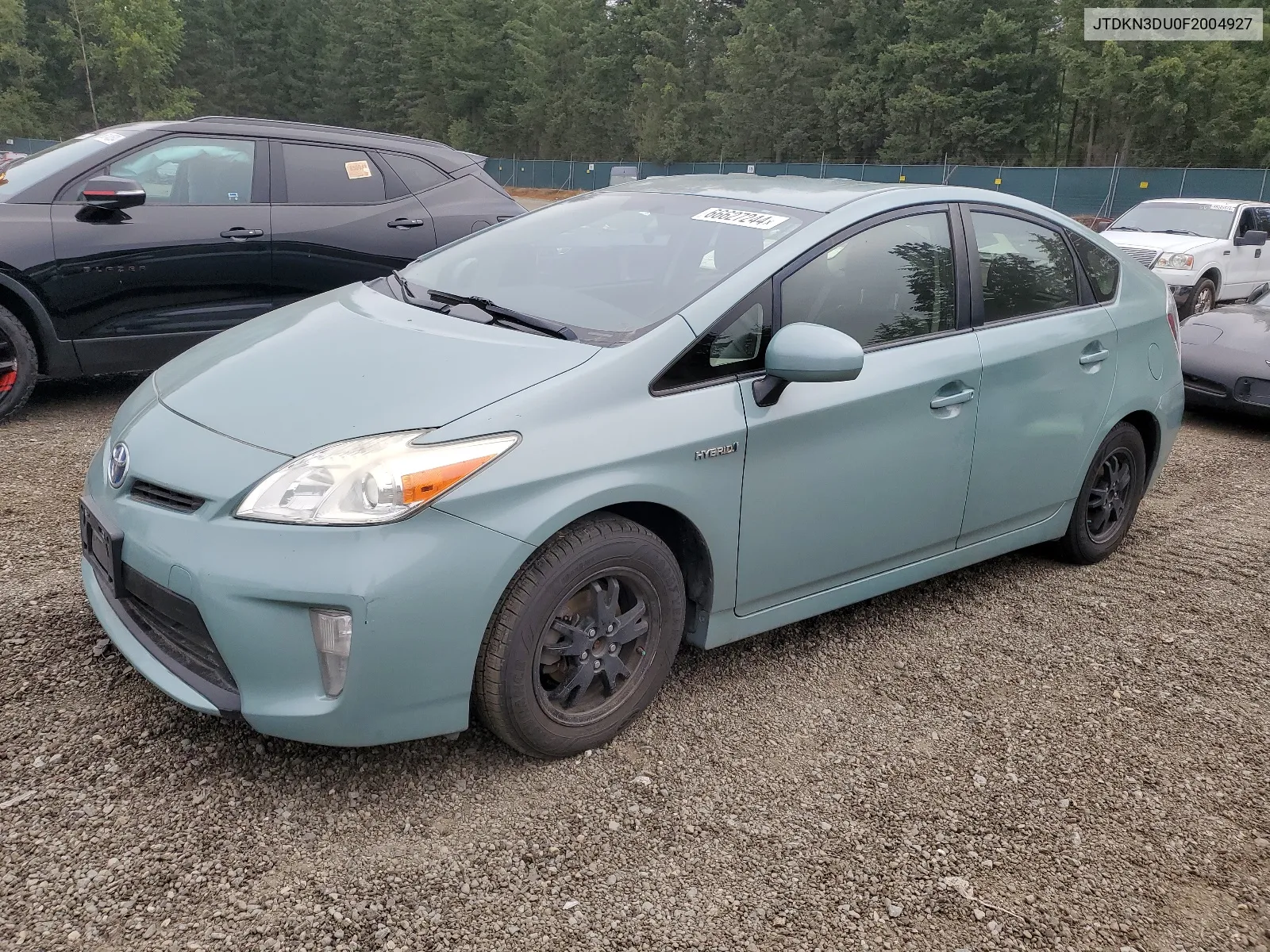 JTDKN3DU0F2004927 2015 Toyota Prius