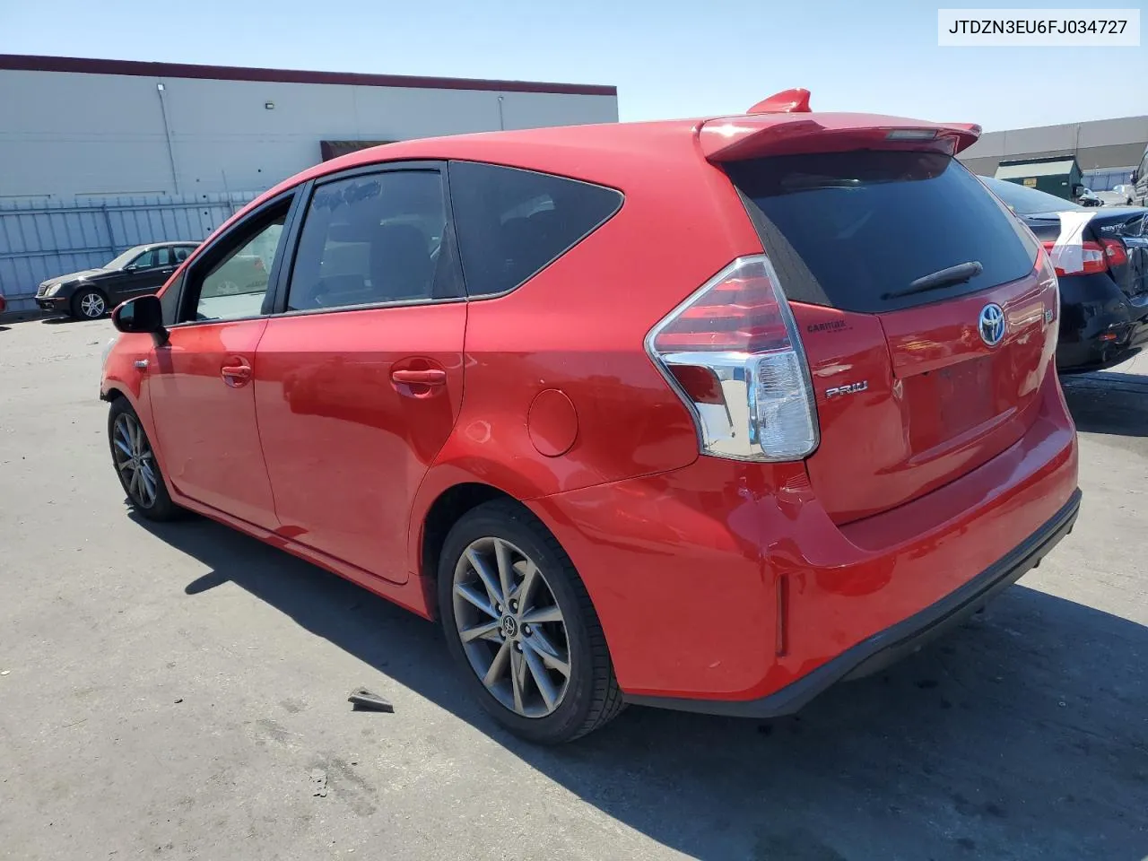 2015 Toyota Prius V VIN: JTDZN3EU6FJ034727 Lot: 66950344