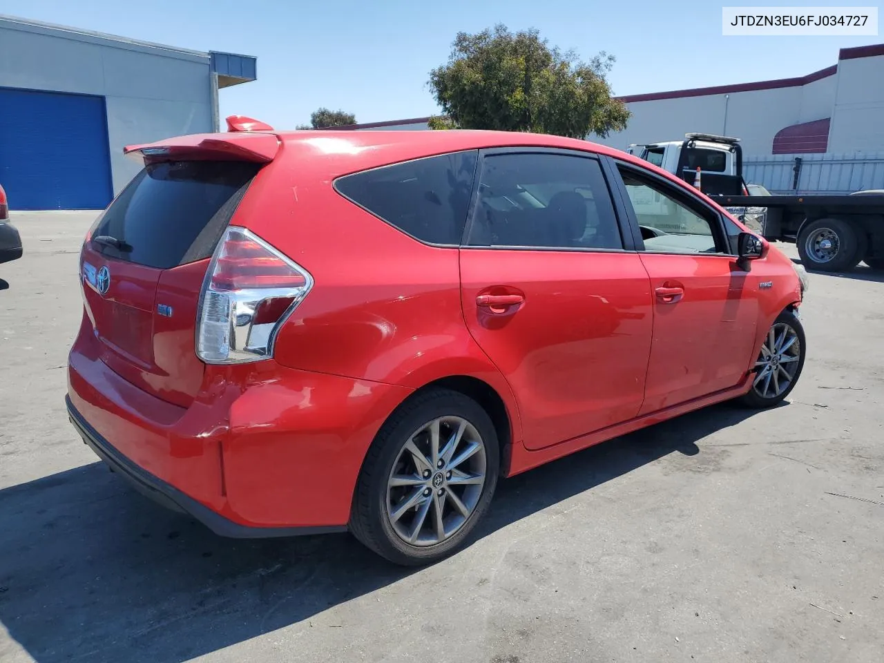 2015 Toyota Prius V VIN: JTDZN3EU6FJ034727 Lot: 66950344