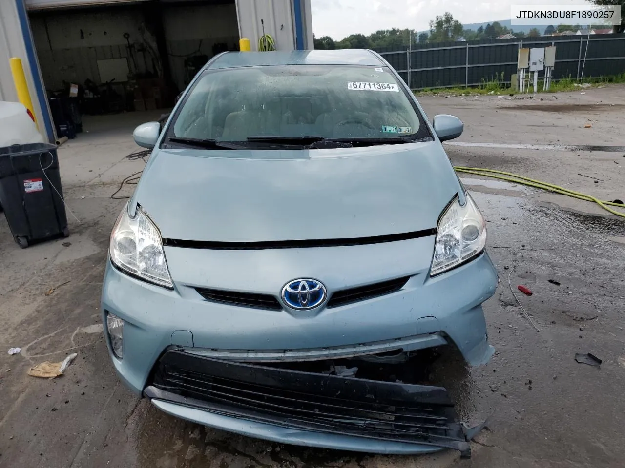 2015 Toyota Prius VIN: JTDKN3DU8F1890257 Lot: 67711364