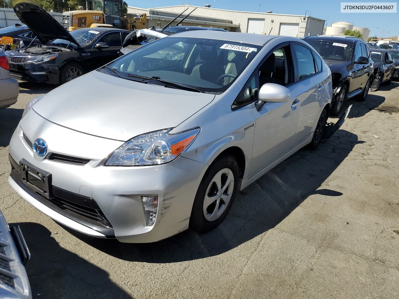 2015 Toyota Prius VIN: JTDKN3DU2F0443607 Lot: 67915304