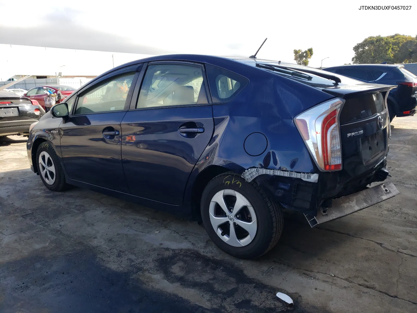 2015 Toyota Prius VIN: JTDKN3DUXF0457027 Lot: 68314744