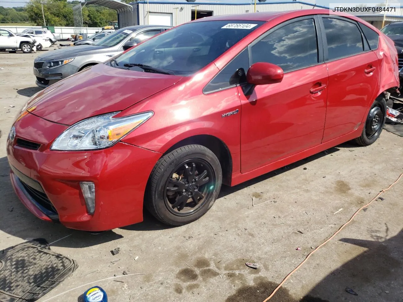 JTDKN3DUXF0484471 2015 Toyota Prius