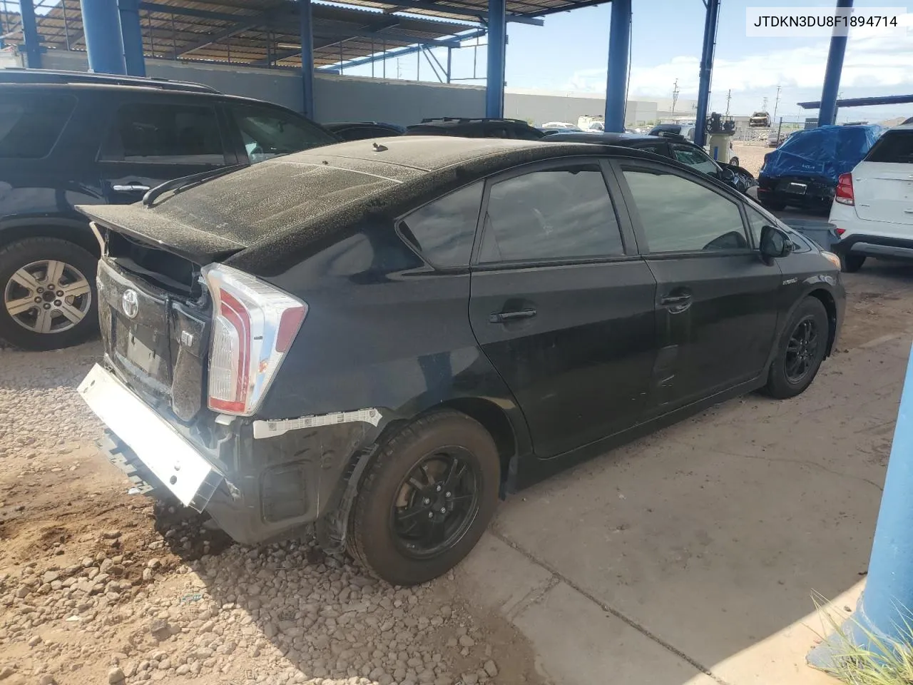 2015 Toyota Prius VIN: JTDKN3DU8F1894714 Lot: 68769894