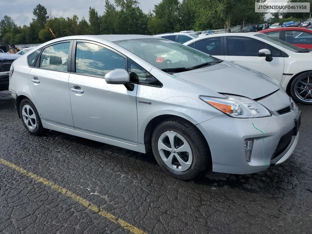 2015 Toyota Prius VIN: JTDKN3DU0F0461958 Lot: 68819504