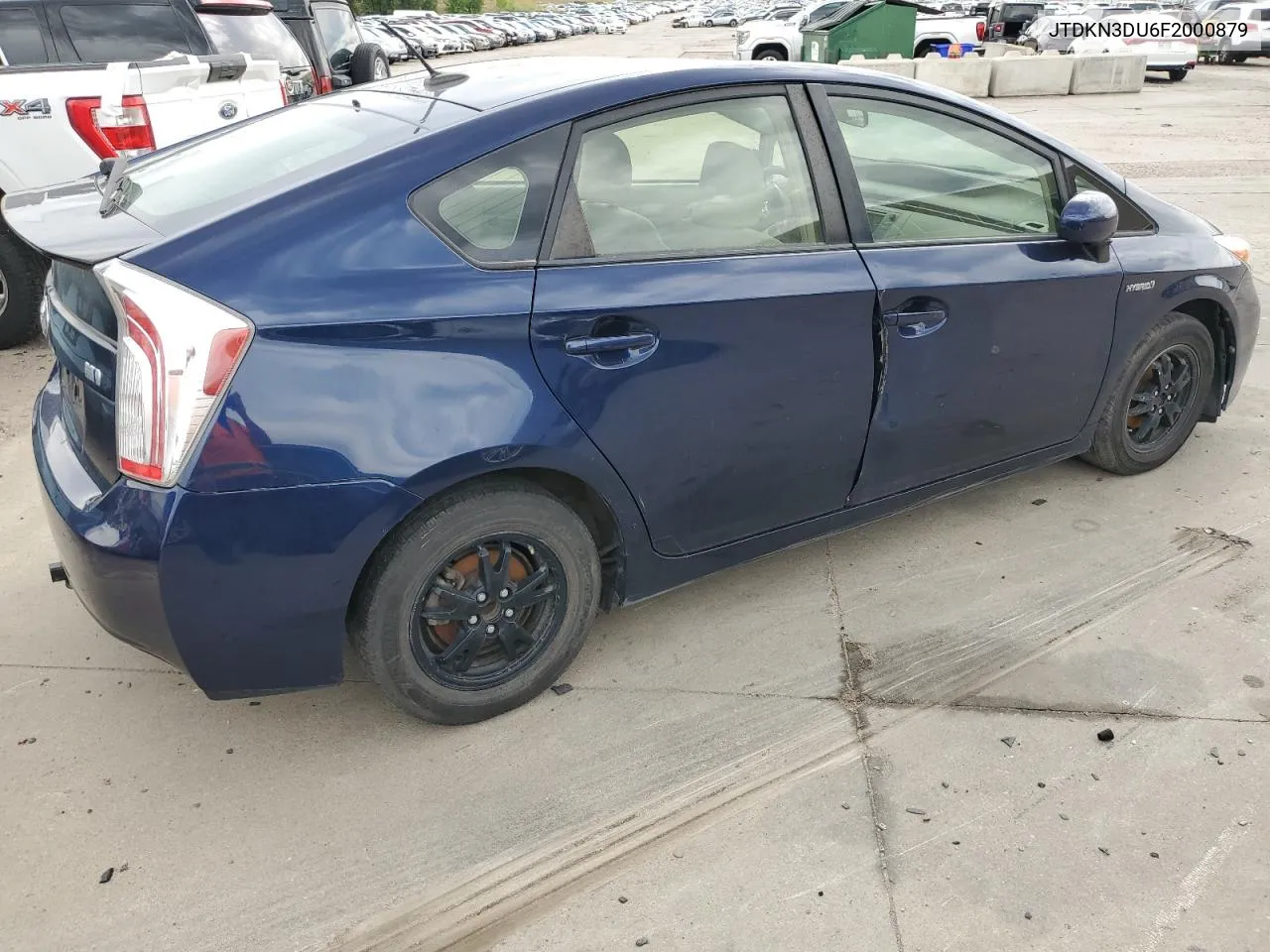 JTDKN3DU6F2000879 2015 Toyota Prius