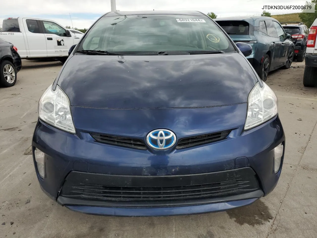 2015 Toyota Prius VIN: JTDKN3DU6F2000879 Lot: 68921044