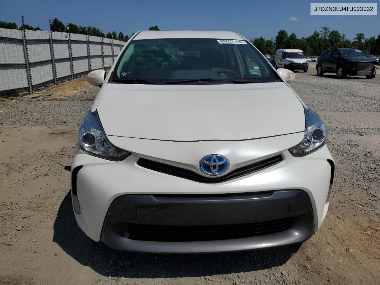 2015 Toyota Prius V VIN: JTDZN3EU4FJ023032 Lot: 69027104