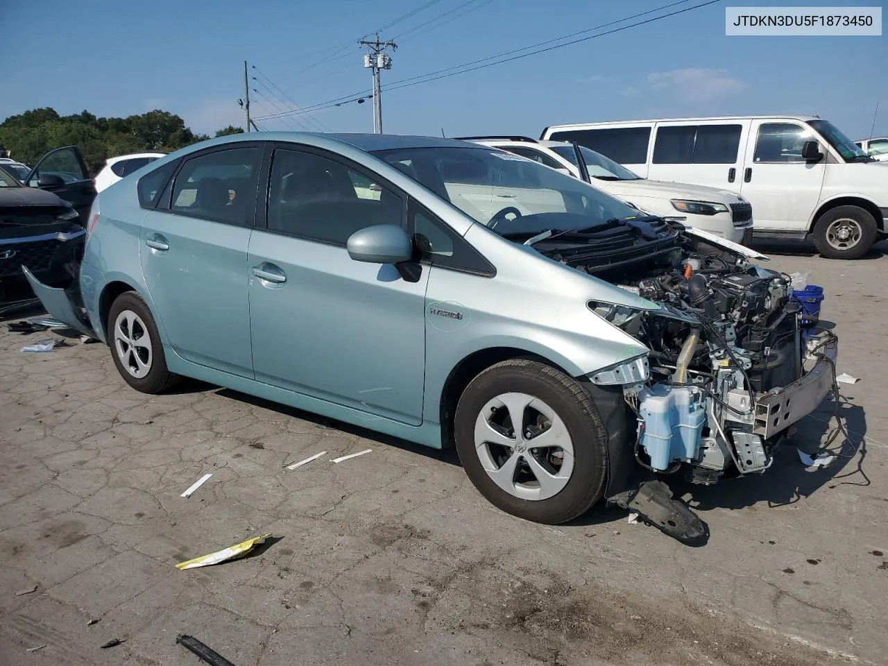 2015 Toyota Prius VIN: JTDKN3DU5F1873450 Lot: 69640644