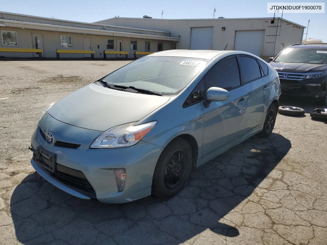 2015 Toyota Prius VIN: JTDKN3DU0F1900070 Lot: 69883614