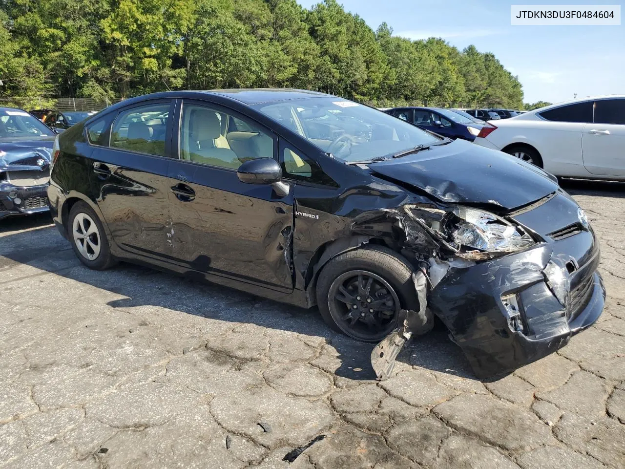 2015 Toyota Prius VIN: JTDKN3DU3F0484604 Lot: 69931144