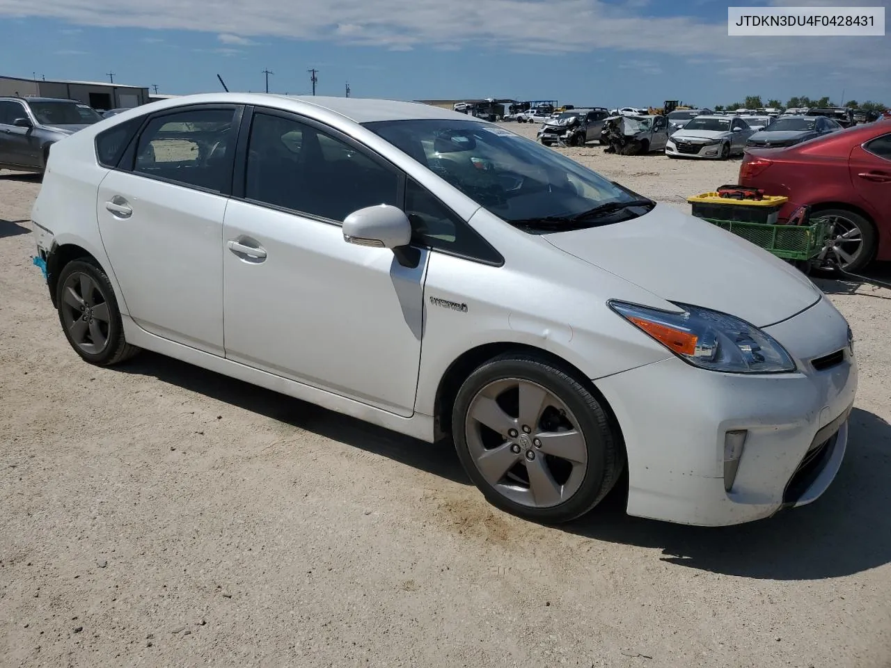 JTDKN3DU4F0428431 2015 Toyota Prius