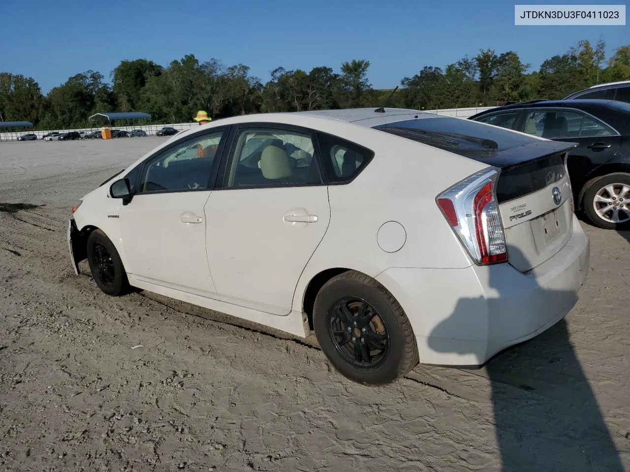 JTDKN3DU3F0411023 2015 Toyota Prius