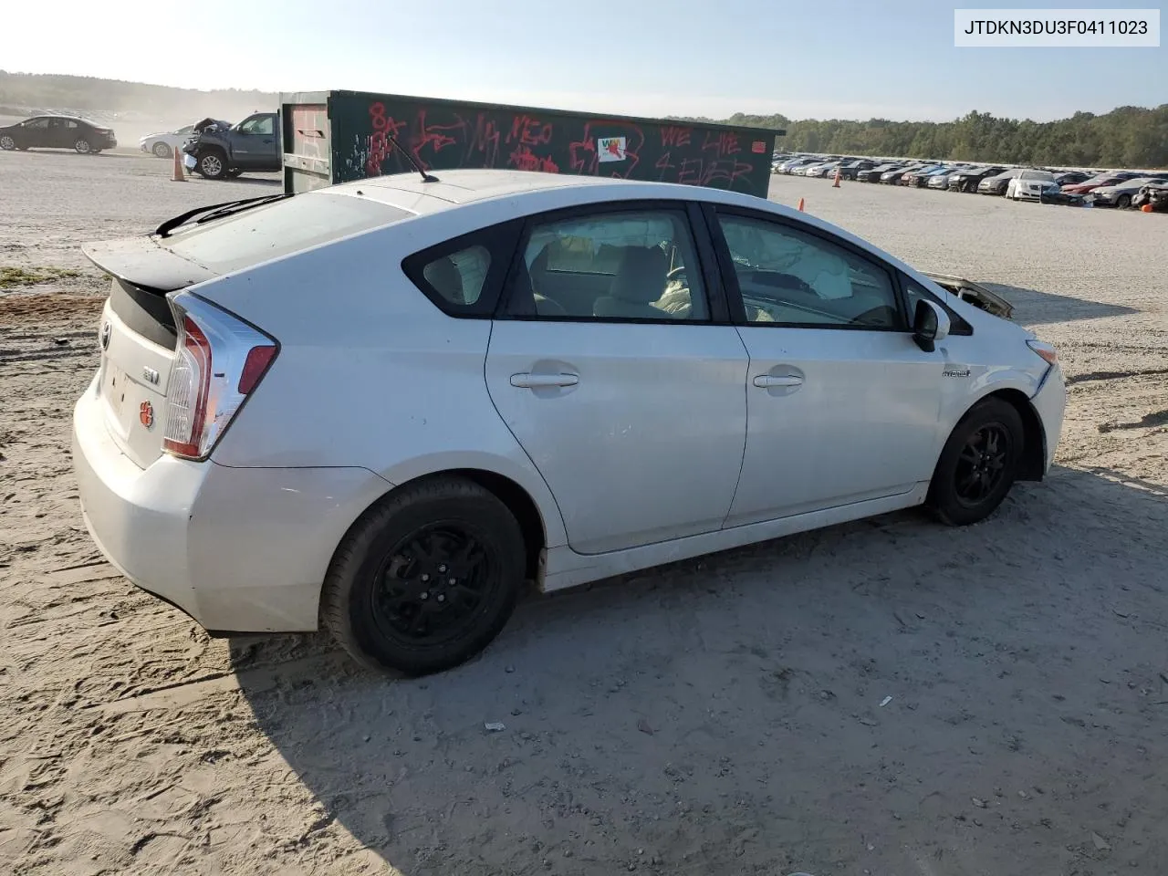 2015 Toyota Prius VIN: JTDKN3DU3F0411023 Lot: 70172474