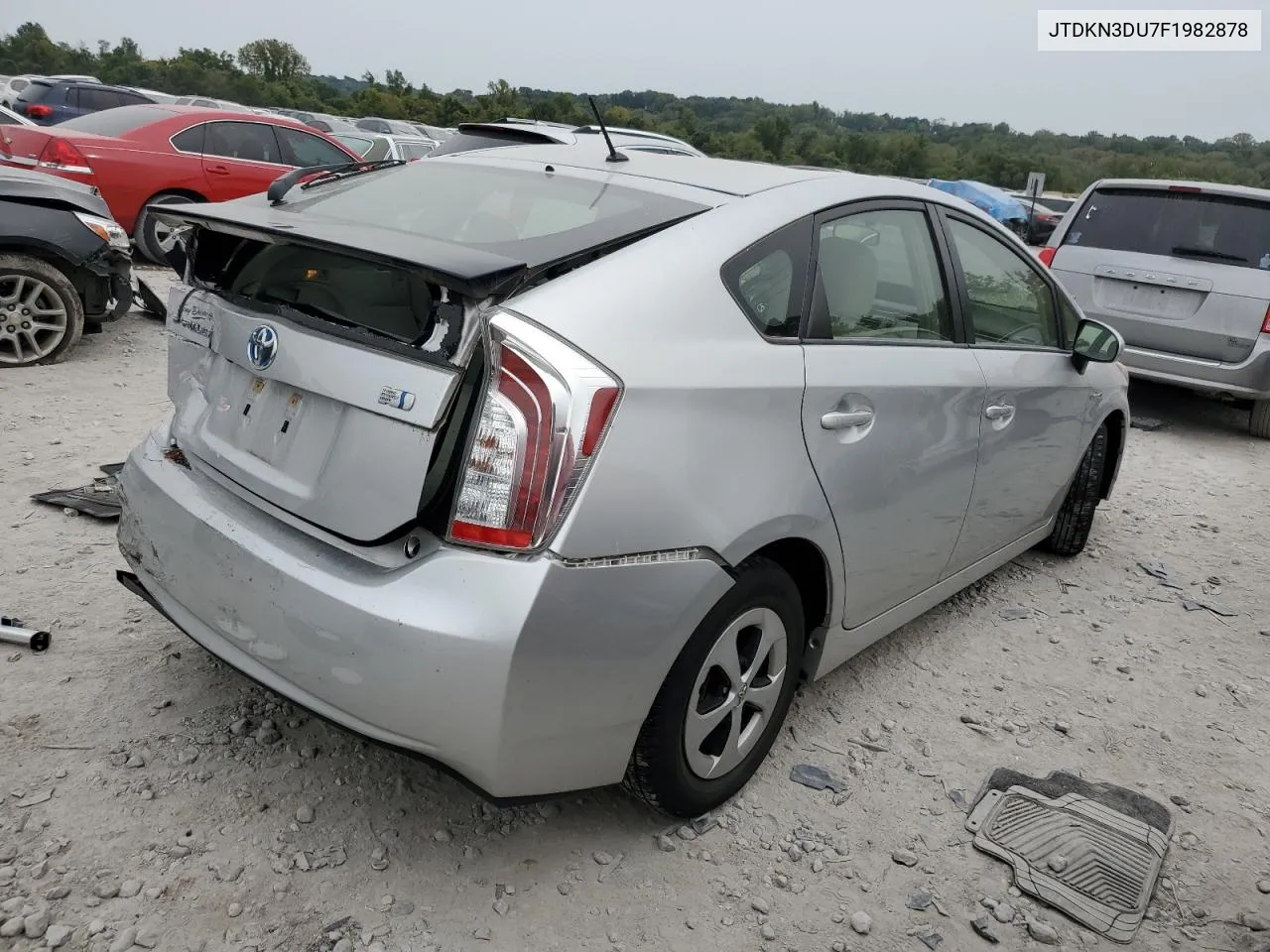 2015 Toyota Prius VIN: JTDKN3DU7F1982878 Lot: 70674124