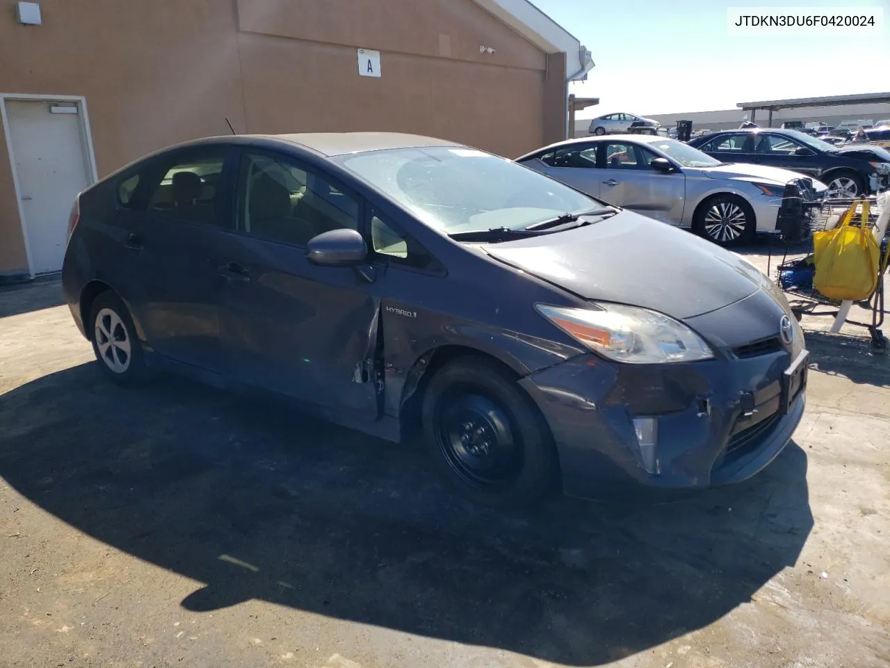 2015 Toyota Prius VIN: JTDKN3DU6F0420024 Lot: 70931094