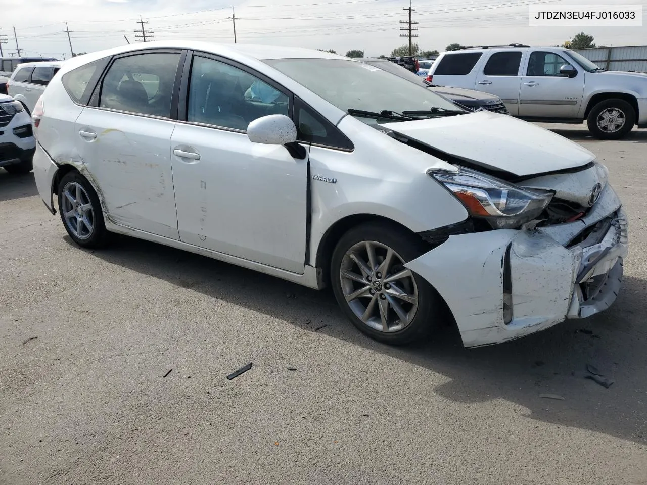 2015 Toyota Prius V VIN: JTDZN3EU4FJ016033 Lot: 71375814