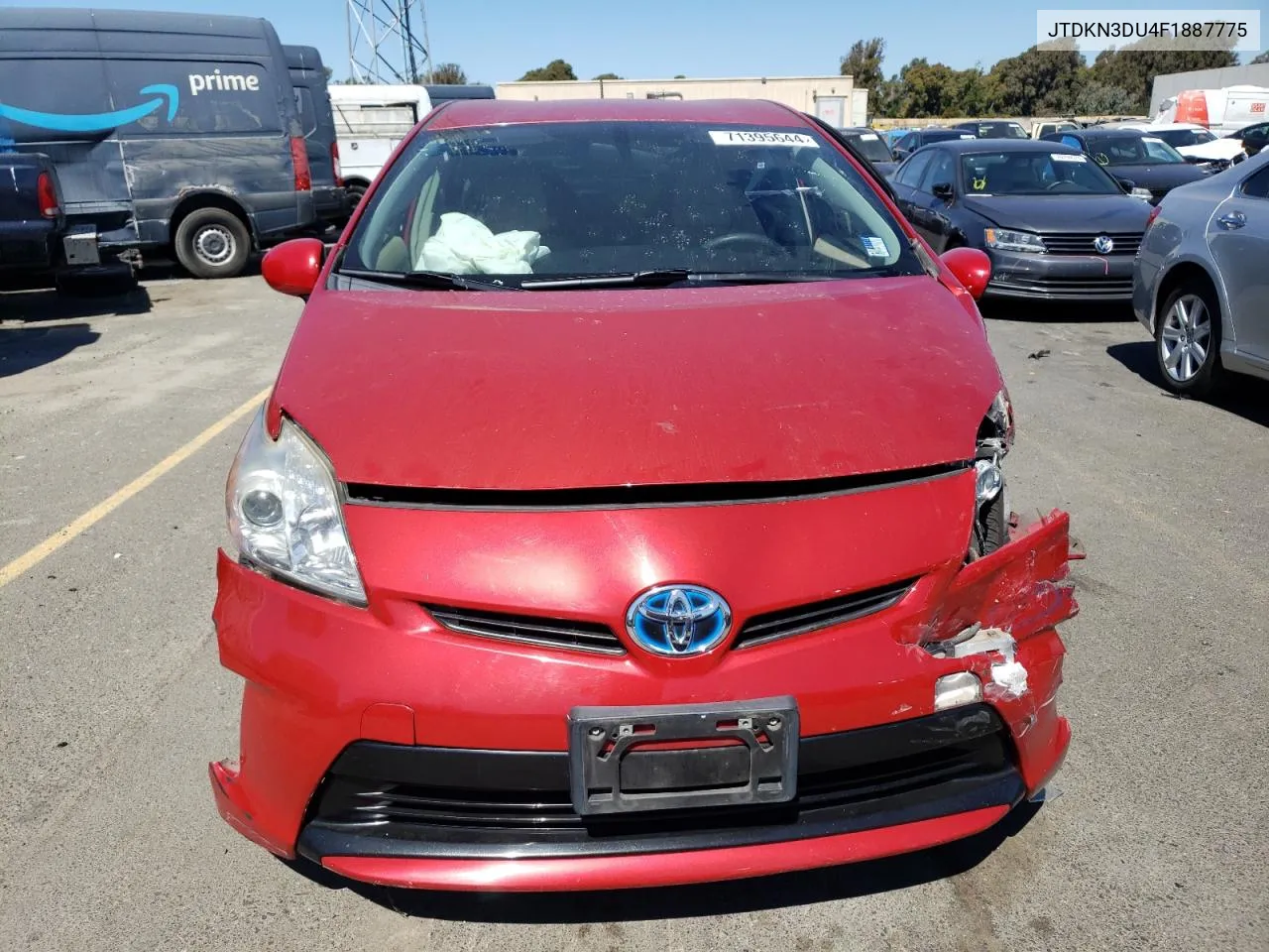 JTDKN3DU4F1887775 2015 Toyota Prius