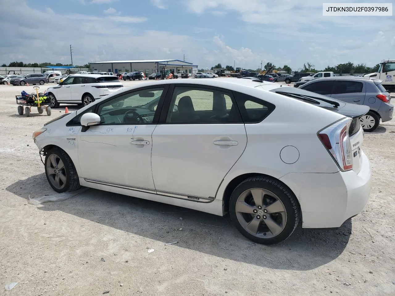 2015 Toyota Prius VIN: JTDKN3DU2F0397986 Lot: 71427004