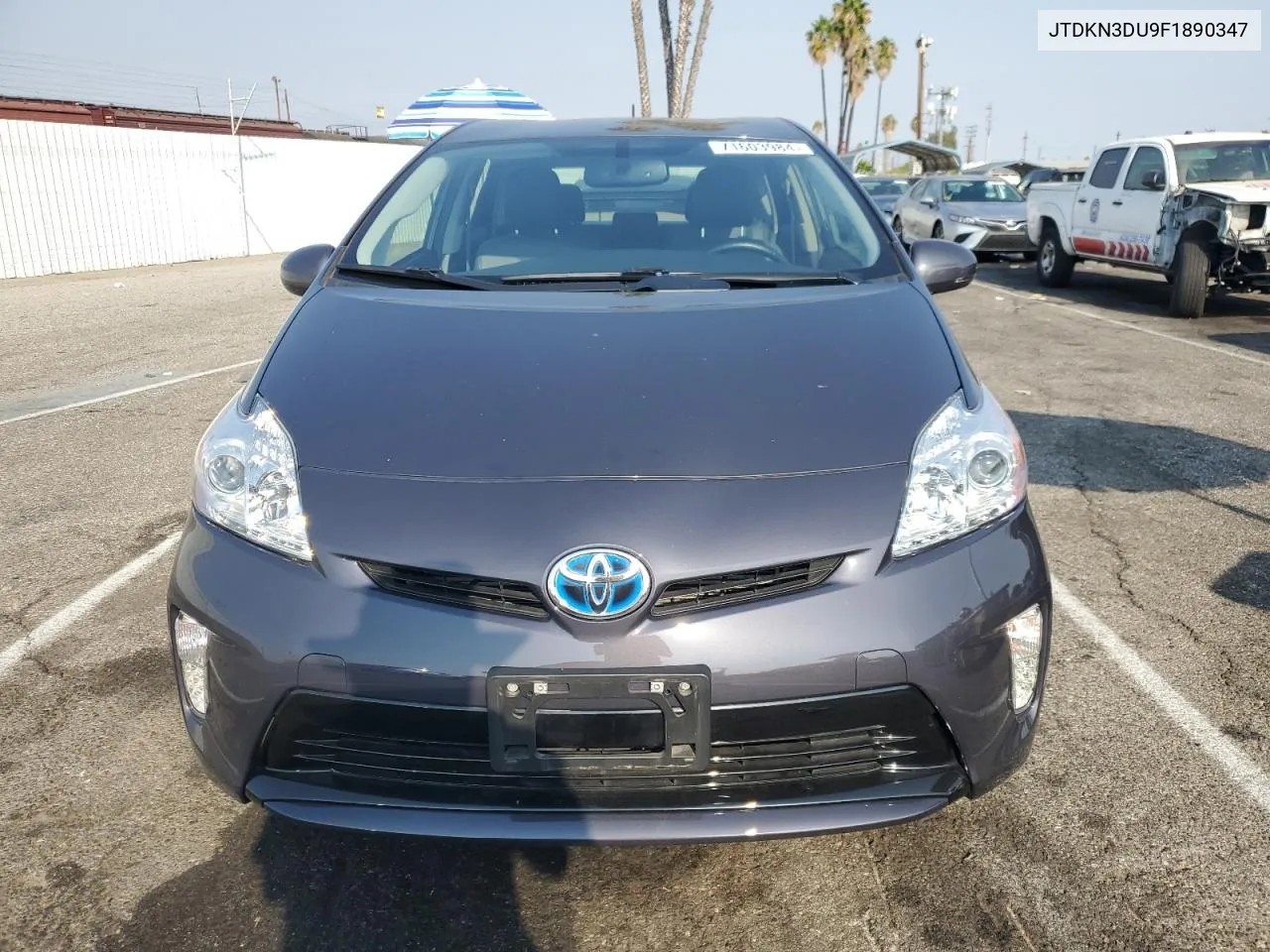 2015 Toyota Prius VIN: JTDKN3DU9F1890347 Lot: 71603984