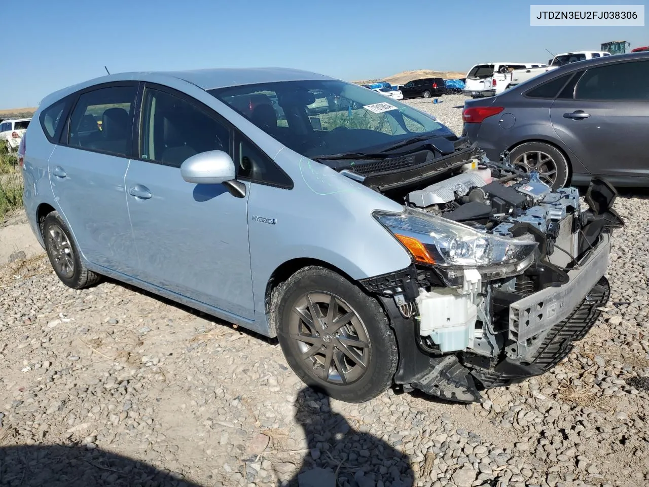 2015 Toyota Prius V VIN: JTDZN3EU2FJ038306 Lot: 71919854