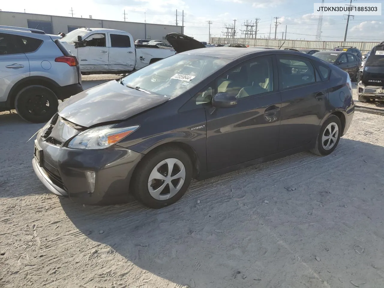 JTDKN3DU8F1885303 2015 Toyota Prius