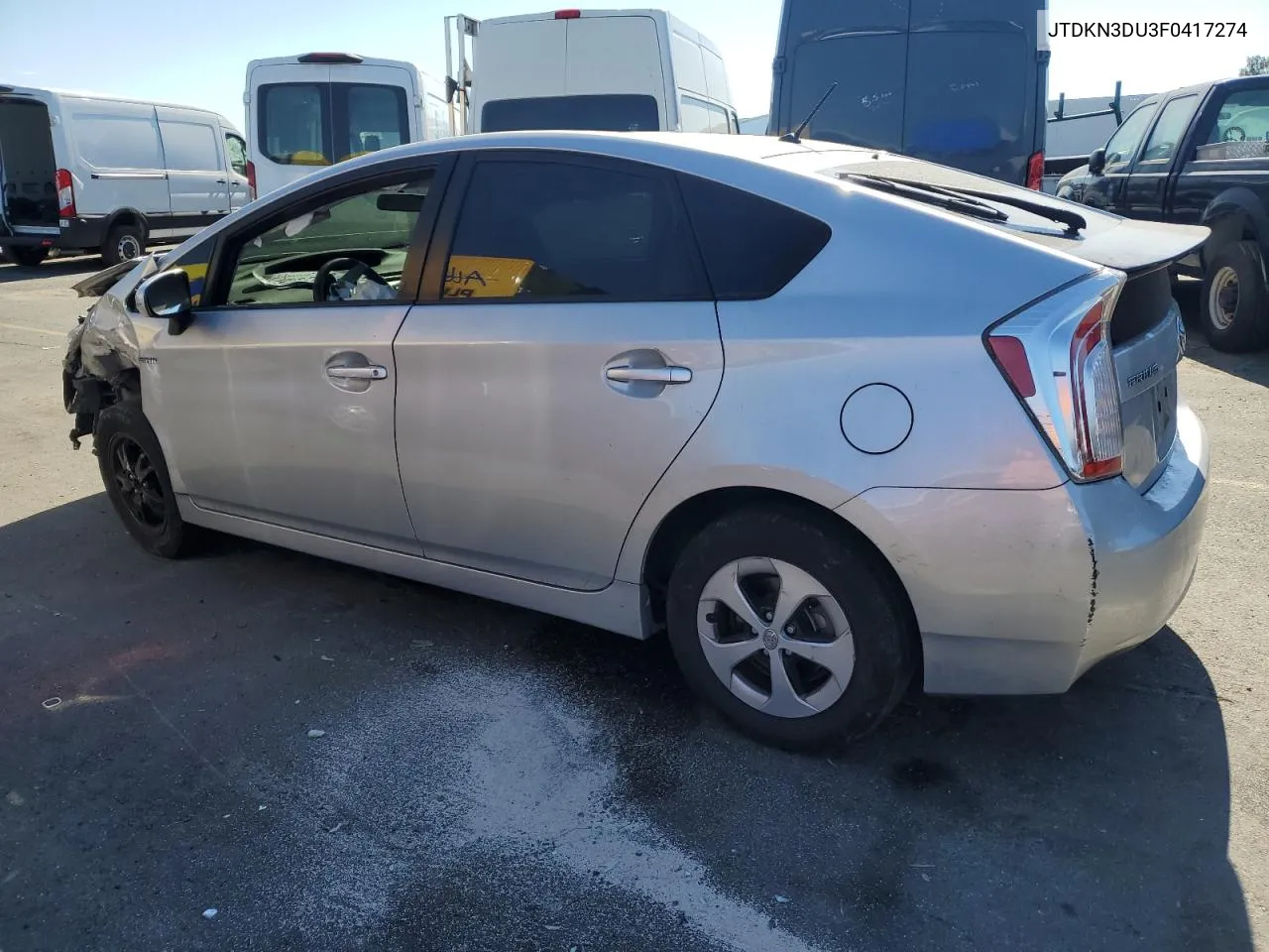 2015 Toyota Prius VIN: JTDKN3DU3F0417274 Lot: 72204054