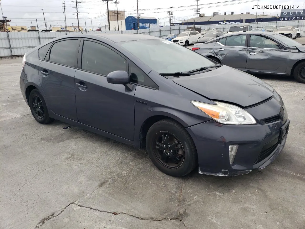 2015 Toyota Prius VIN: JTDKN3DU8F1881414 Lot: 72249474