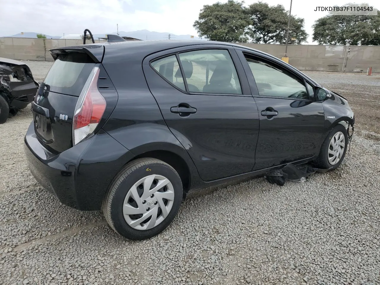 2015 Toyota Prius C VIN: JTDKDTB37F1104543 Lot: 72279704