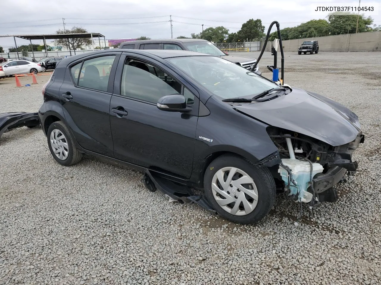 JTDKDTB37F1104543 2015 Toyota Prius C