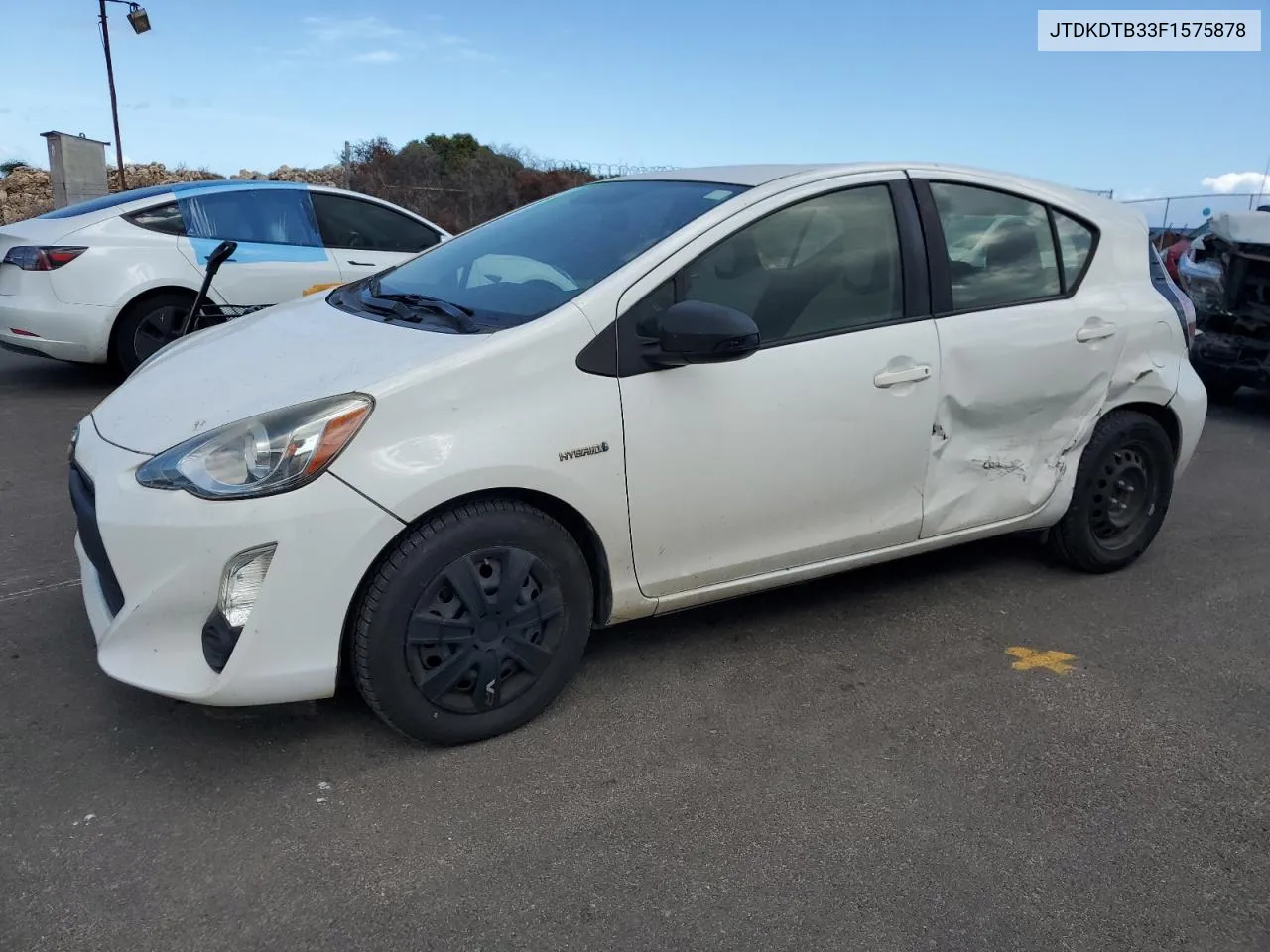 JTDKDTB33F1575878 2015 Toyota Prius C